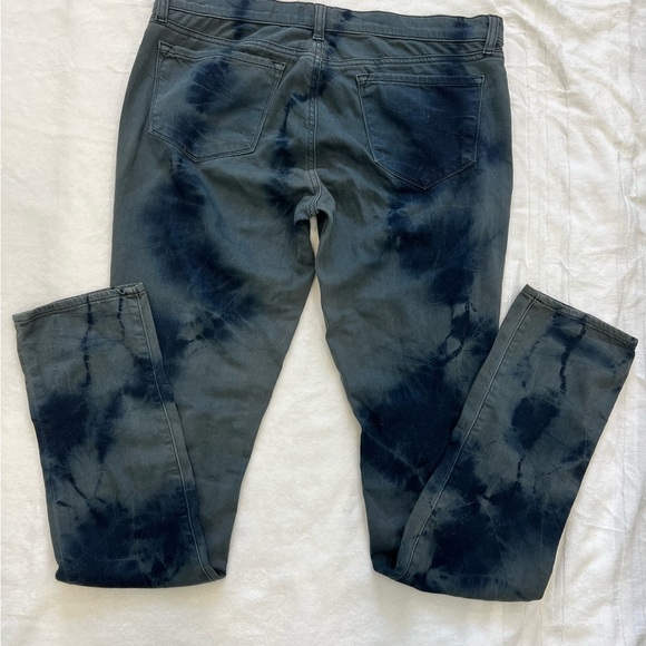J BRAND Boutique Tie Dye Distressed Ripped Jeans Slash Berlin Jeans Denim 31 - Picture 6 of 10